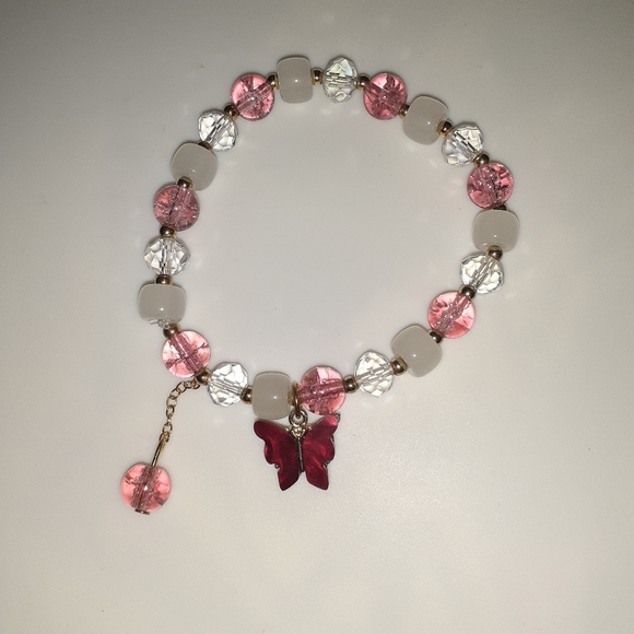 (Set of 2) Butterfly Fashion Charm Bracelets - Picture 6 of 10